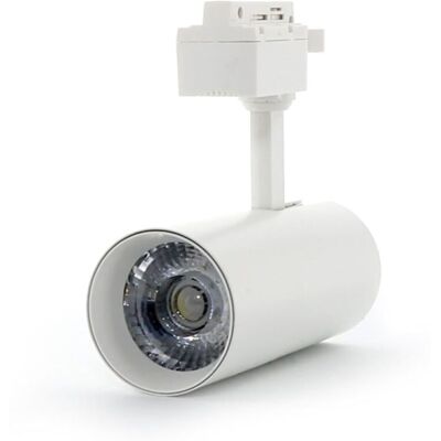 Iluminashop - Foco Led Para Carril Chip Sanan 30w Blanco Monofasico Cct 3000+4000+6000 Iluminashop - Foco Led Para Carril Chip Sanan 30w Blanco Monofasico Cct 3000+4000+6000