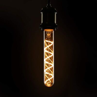 Gbly - Led Edison Tubo E27 4w Bombilla Con Forma De Tubo Vintage 185mm Blanco Cálido Espiral Filamento Nostalgia Antigua & Iluminación Retro Para Casa Café Bar Fiesta Gbly - Led Edison Tubo E27 4w Bombilla Con Forma De Tubo Vintage 185mm Blanco Cálido Espiral Filamento Nostalgia Antigua & Iluminación Retro Para Casa Café Bar Fiesta