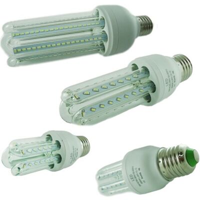 Trade Shop Bombillas LED - Pack 4 12W E27 Blanco Frío 6500K - Duración Prolongada Trade Shop Bombillas LED - Pack 4 12W E27 Blanco Frío 6500K - Duración Prolongada