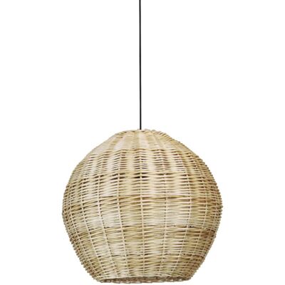 NOVOLUX Suspensión Natural Medium E27 15w Mimbre Claro Negro NOVOLUX Suspensión Natural Medium E27 15w Mimbre Claro Negro