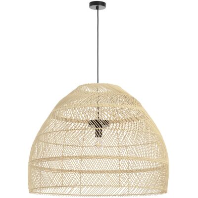 NOVOLUX Suspensión Vietnam Xl E27 15w Mimbre Claro Negro NOVOLUX Suspensión Vietnam Xl E27 15w Mimbre Claro Negro