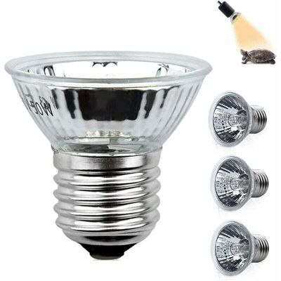 OEM Lámpara De Calor Para Tortugas, 50 W, E27, Uva/uvb, Espectro Completo, Bombilla Halógena Regulable Para Lagartos, Tortugas Acuáticas, Arañas Y Ranas, Ca 220-240 V (4 Unidades) OEM Lámpara De Calor Para Tortugas, 50 W, E27, Uva/uvb, Espectro Completo, Bombilla Halógena Regulable Para Lagartos, Tortugas Acuáticas, Arañas Y Ranas, Ca 220-240 V (4 Unidades)