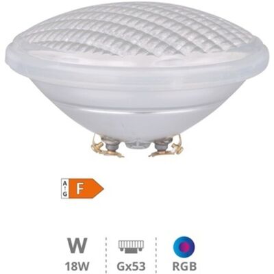 GSC Lámpara LED para Piscina 18W RGB IP68 - Luz de piscina GSC Lámpara LED para Piscina 18W RGB IP68 - Luz de piscina