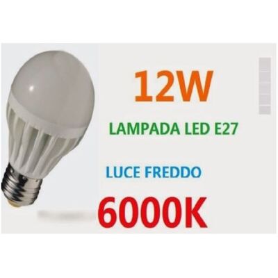 Trade Shop E27 12W 980lm 6000K Bombilla LED - Luz Trade Shop E27 12W 980lm 6000K Bombilla LED - Luz
