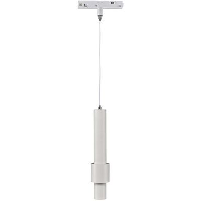 Lampara Colgante Blanca 10w Para Carril Magnetico Detail Chip Osram 48v Monofasico Cri 90 Ugr 17 Serie Detail Blanco Neutro 4000k - Iluminashop Lampara Colgante Blanca 10w Para Carril Magnetico Detail Chip Osram 48v Monofasico Cri 90 Ugr 17 Serie Detail Blanco Neutro 4000k - Iluminashop