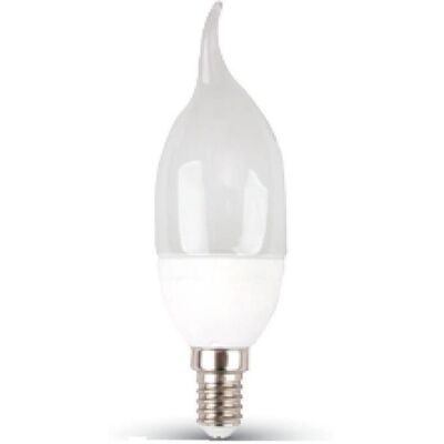 Trade Shop V-tac 6W Bombilla LED - E14 - Blanco Frío 6000K - Duradera Trade Shop V-tac 6W Bombilla LED - E14 - Blanco Frío 6000K - Duradera