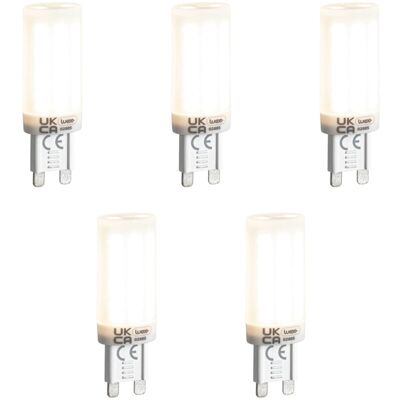 LUEDD - G9 LED dimmable 3 steps - Opal - 4.5W - bombillas LED LUEDD - G9 LED dimmable 3 steps - Opal - 4.5W - bombillas LED
