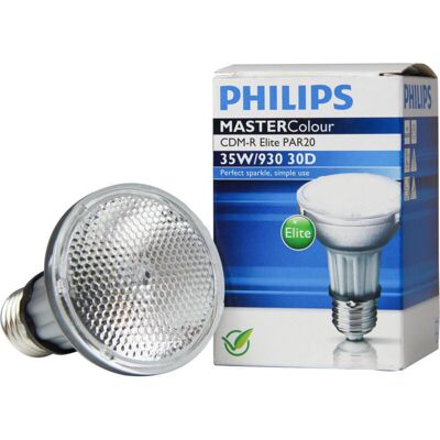Philips 651574 Bombilla E27 35w 930 Mastercolor Cdm-r Elite Par20 30° Philips 651574 Bombilla E27 35w 930 Mastercolor Cdm-r Elite Par20 30°