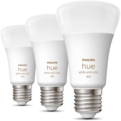 Philips Hue - 3 Bombillas E27 6,5w Hue White And Colour Ambiance 929002489603 32838900 Philips Hue - 3 Bombillas E27 6,5w Hue White And Colour Ambiance 929002489603 32838900