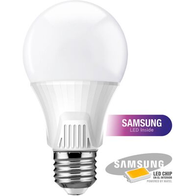 ALFA Bombilla Led Samsung Estándar E27 10w Fría Matel ALFA Bombilla Led Samsung Estándar E27 10w Fría Matel