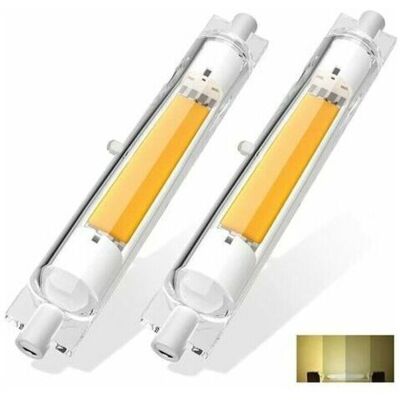 OEM Bombillas Led Regulables Sin Parpadeo R7s De 118 Mm, 20 W, 4500 K, Luz Blanca Natural – Paquete De 2 OEM Bombillas Led Regulables Sin Parpadeo R7s De 118 Mm, 20 W, 4500 K, Luz Blanca Natural – Paquete De 2
