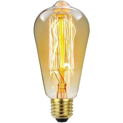 BOBYPET Paquete De 4 Bombillas Incandescentes Edison Vintage E27 St64 Regulables De 40 W Y 2700 K, Luz Blanca Cálida, Estilo Clásico Y Antiguo, Ideales Para Lámparas De Mesa Estilo Jaula De Ardilla, Oficinas BOBYPET Paquete De 4 Bombillas Incandescentes Edison Vintage E27 St64 Regulables De 40 W Y 2700 K, Luz Blanca Cálida, Estilo Clásico Y Antiguo, Ideales Para Lámparas De Mesa Estilo Jaula De Ardilla, Oficinas