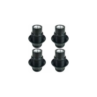 OEM Portalámparas E14 Negro, 4 Piezas De Casquillo E14, Casquillo Para Bombilla E14, Casquillo Sólido, Adaptador De Casquillo Negro OEM Portalámparas E14 Negro, 4 Piezas De Casquillo E14, Casquillo Para Bombilla E14, Casquillo Sólido, Adaptador De Casquillo Negro