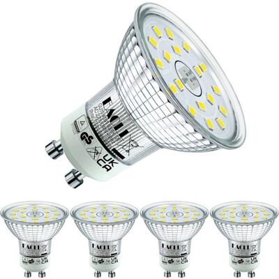 OEM 10 Bombillas Led, Luz Blanca Fría, 4,9 Vatios (equivalente A Una Bombilla Incandescente De 75 Vatios), Paquete De 4, Temperatura De Color De 6000 K, 585 Lúmenes, Sin Parpadeo, Ángulo De Haz De 120°, N OEM 10 Bombillas Led, Luz Blanca Fría, 4,9 Vatios (equivalente A Una Bombilla Incandescente De 75 Vatios), Paquete De 4, Temperatura De Color De 6000 K, 585 Lúmenes, Sin Parpadeo, Ángulo De Haz De 120°, N
