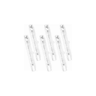 OEM Lote De 6 Bombillas Halógenas R7s De 78 Mm, 100 W, 230 V, Tubo Halógeno Regulable, Luz Blanca Cálida De 2700 K, 1500 Lm, Proyector Halógeno Lineal, Para Iluminar. OEM Lote De 6 Bombillas Halógenas R7s De 78 Mm, 100 W, 230 V, Tubo Halógeno Regulable, Luz Blanca Cálida De 2700 K, 1500 Lm, Proyector Halógeno Lineal, Para Iluminar.