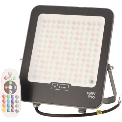 Iluminashop - Foco Proyector Led Smd Chip Osram Mini On Plus 100w Rgb Regulable Ip65 Iluminashop - Foco Proyector Led Smd Chip Osram Mini On Plus 100w Rgb Regulable Ip65