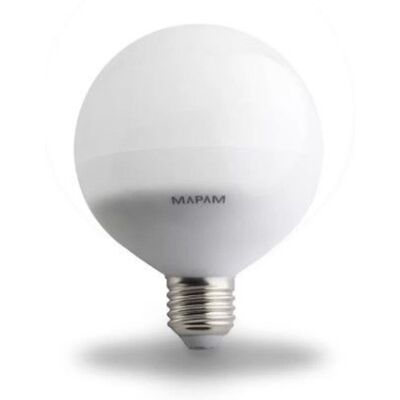 TRADE SHOP TRAESIO - Globo G120 - E27 - 4500K - LED bombilla TRADE SHOP TRAESIO - Globo G120 - E27 - 4500K - LED bombilla