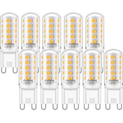 OEM Bombilla Led G9 Regulable De Luz Blanca Cálida, 4w 230v, Equivalente A Una Bombilla Halógena De 20w-40w, 400 Lúmenes, Temperatura De Color De 2700k, Paquete De 10 Unidades. OEM Bombilla Led G9 Regulable De Luz Blanca Cálida, 4w 230v, Equivalente A Una Bombilla Halógena De 20w-40w, 400 Lúmenes, Temperatura De Color De 2700k, Paquete De 10 Unidades.
