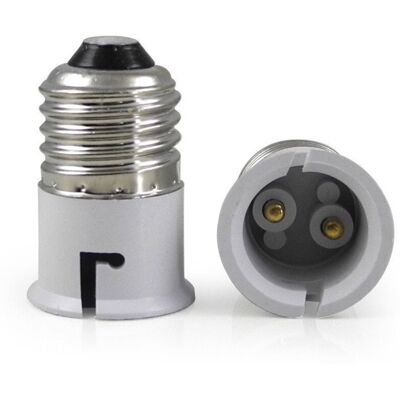 TRADE SHOP TRAESIO 10 Pcs. E27 A E14 Adaptador Portalámparas E14 A E27 /gu10/b22 -e27 A B22 - TRADE SHOP TRAESIO 10 Pcs. E27 A E14 Adaptador Portalámparas E14 A E27 /gu10/b22 -e27 A B22 -