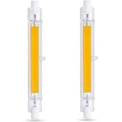 ZVD Bombilla Led R7s De 118 Mm Y 20 W, Luz Blanca Fría 6000 K, 2000 Lm, Paquete De 2, No Regulable ZVD Bombilla Led R7s De 118 Mm Y 20 W, Luz Blanca Fría 6000 K, 2000 Lm, Paquete De 2, No Regulable