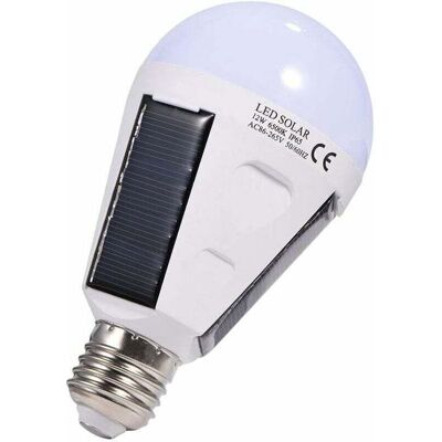 OEM Bombilla Led Solar Crezuo, E27 Ip65, Bombilla Led Portátil De Emergencia Con Gancho (12w)-crezuo OEM Bombilla Led Solar Crezuo, E27 Ip65, Bombilla Led Portátil De Emergencia Con Gancho (12w)-crezuo