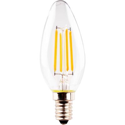 Müller-Licht Bombilla vela LED - E14, 4.5W, 470 lm, 2700K - Bombilla vela LED Müller-Licht Bombilla vela LED - E14, 4.5W, 470 lm, 2700K - Bombilla vela LED