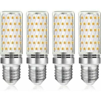 OEM Bombilla Led Tipo Mazorca E27, 12 W, Blanco Frío 6000 K, 1450 Lm, Ángulo De Haz De 360°, Equivalente A Una Bombilla Halógena E27 De 100 W, 230 V Ca, No Regulable, Paquete De 4 OEM Bombilla Led Tipo Mazorca E27, 12 W, Blanco Frío 6000 K, 1450 Lm, Ángulo De Haz De 360°, Equivalente A Una Bombilla Halógena E27 De 100 W, 230 V Ca, No Regulable, Paquete De 4