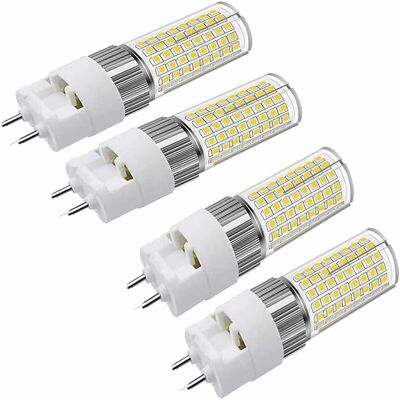 DPZO Bombilla Led G12 De 16 W, Luz Blanca Natural, Tipo Maíz, De Dos Pines, 4000 K, 1600 Lúmenes, Foco De Techo Para El Hogar, La Calle, El Garaje, El Jardín Y El Almacén, Paquete De 4. DPZO Bombilla Led G12 De 16 W, Luz Blanca Natural, Tipo Maíz, De Dos Pines, 4000 K, 1600 Lúmenes, Foco De Techo Para El Hogar, La Calle, El Garaje, El Jardín Y El Almacén, Paquete De 4.