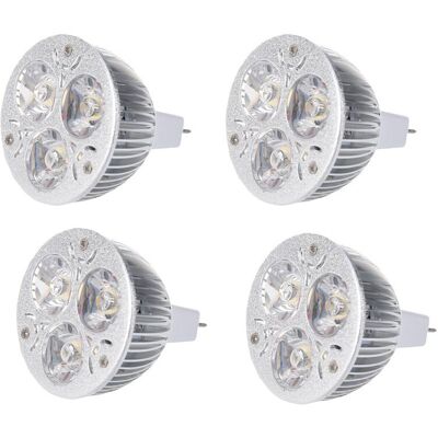 OEM Bombillas Led Mr16 De 3 W Y 12-24 V, Luz Blanca Cálida (solo Bombillas) OEM Bombillas Led Mr16 De 3 W Y 12-24 V, Luz Blanca Cálida (solo Bombillas)