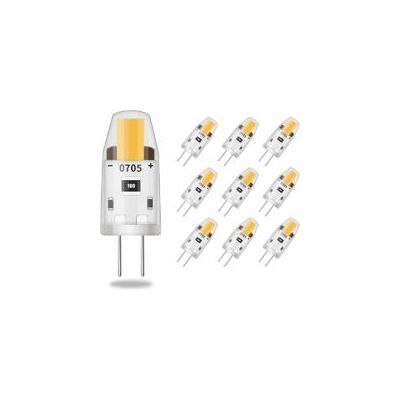 OEM Bombilla Led Regulable G4, 3 W (equivalente A Una Bombilla Halógena De 30 W), 95 Lm, Luz Blanca Cálida, Bajo Consumo, Sin Parpadeo, 12 V Cc - Crezuo OEM Bombilla Led Regulable G4, 3 W (equivalente A Una Bombilla Halógena De 30 W), 95 Lm, Luz Blanca Cálida, Bajo Consumo, Sin Parpadeo, 12 V Cc - Crezuo