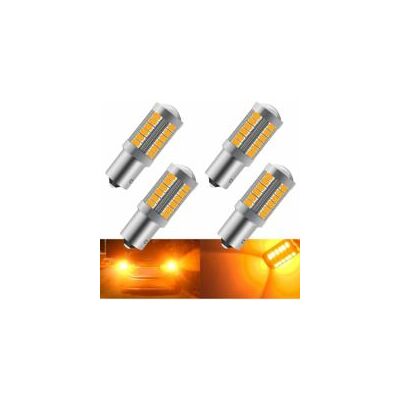 OEM Adecuado Para 4 Bombillas Led Automotrices Ámbar 1156 (180°), Bombillas De Intermitentes Delanteros Y Traseros Ultrabrillantes De 900 Lúmenes, 12-30 V, 3,6 W. OEM Adecuado Para 4 Bombillas Led Automotrices Ámbar 1156 (180°), Bombillas De Intermitentes Delanteros Y Traseros Ultrabrillantes De 900 Lúmenes, 12-30 V, 3,6 W.