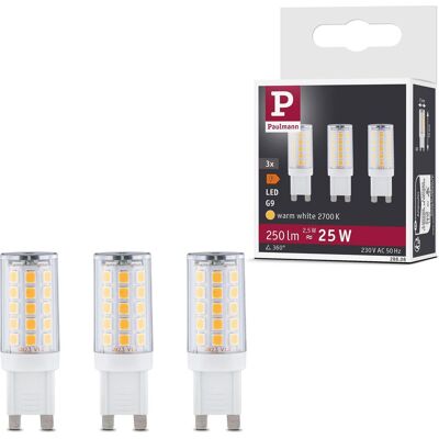 PAULMANN LICHT Lámpara Paulmann 28808 Led 3x250lm 3x2.5w 2700k PAULMANN LICHT Lámpara Paulmann 28808 Led 3x250lm 3x2.5w 2700k