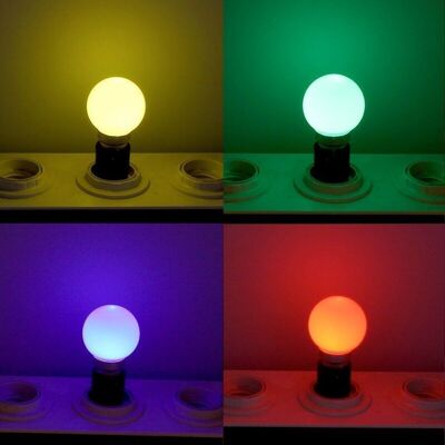 SUNXURY Juego De 24 Bombillas Led B22 Eq 3w Para Luces De Hadas De Exterior SUNXURY Juego De 24 Bombillas Led B22 Eq 3w Para Luces De Hadas De Exterior