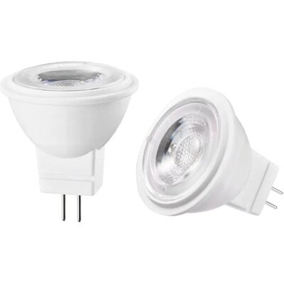 ZVD Bombillas Led Cob Mr11 Gu4 Regulables - 3 W, 3000 K, Equivalente A Una Bombilla Halógena De 30 W, Blanco Cálido ZVD Bombillas Led Cob Mr11 Gu4 Regulables - 3 W, 3000 K, Equivalente A Una Bombilla Halógena De 30 W, Blanco Cálido