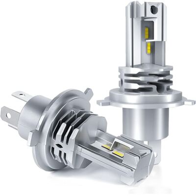 OEM Bombilla Led H4, 6500 K, Blanca, Para Kit De Bombillas De Faros Delanteros De Conversión De Luces Altas Y Bajas De Automóvil De 12 V A 24 V. (2 Piezas) OEM Bombilla Led H4, 6500 K, Blanca, Para Kit De Bombillas De Faros Delanteros De Conversión De Luces Altas Y Bajas De Automóvil De 12 V A 24 V. (2 Piezas)