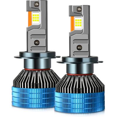 IROVAMI Bombilla Led Para Faros De Automóviles T17, H7, H4, H11, H13, 9005, 9006, 9012, 150 W, Tres Tubos De Cobre, 20.000 Lm, Blanco Frío 6.000 K, Kit De Conversión De Alta Potencia Ultrabrillante Con Chip C IROVAMI Bombilla Led Para Faros De Automóviles T17, H7, H4, H11, H13, 9005, 9006, 9012, 150 W, Tres Tubos De Cobre, 20.000 Lm, Blanco Frío 6.000 K, Kit De Conversión De Alta Potencia Ultrabrillante Con Chip C