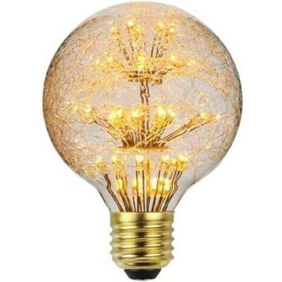 OEM Bombilla Led Rgb G80 Vintage Con Efecto Fuegos Artificiales – 3w, Base E27, 220–240v, Clase Energética G OEM Bombilla Led Rgb G80 Vintage Con Efecto Fuegos Artificiales – 3w, Base E27, 220–240v, Clase Energética G