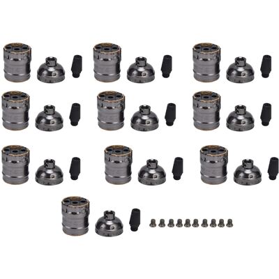 OEM Portalámparas, Soporte De Aluminio Resistente Y Elegante Para Bombillas E26/e27, 10 Unidades, Estilo Vintage. OEM Portalámparas, Soporte De Aluminio Resistente Y Elegante Para Bombillas E26/e27, 10 Unidades, Estilo Vintage.