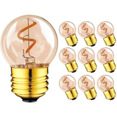 OEM Bombillas Led G40 De Estilo Industrial Retro, Luz Suave 220v, Luz Sedosa, Luz Flexible 2200k, Fuente De Luz Amarillo Cálido 2w E27, 10 Unidades OEM Bombillas Led G40 De Estilo Industrial Retro, Luz Suave 220v, Luz Sedosa, Luz Flexible 2200k, Fuente De Luz Amarillo Cálido 2w E27, 10 Unidades