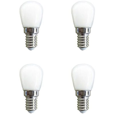OEM Bombilla Led Impermeable E14 De 3w, Ángulo De Haz De 360°, 220v Ca Para Refrigerador/máquina De Coser/torno, 4 Unidades - Crezuo OEM Bombilla Led Impermeable E14 De 3w, Ángulo De Haz De 360°, 220v Ca Para Refrigerador/máquina De Coser/torno, 4 Unidades - Crezuo