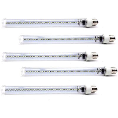 F-BRIGHT Lluvia De Luces Leds, 5 Tubos 48 Leds, 30cm E27. F-BRIGHT Lluvia De Luces Leds, 5 Tubos 48 Leds, 30cm E27.