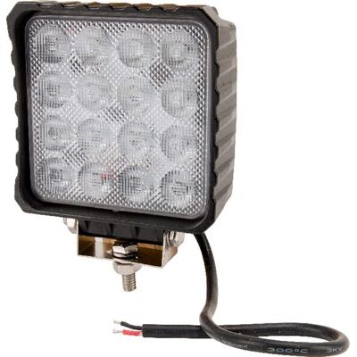 OEM Luz De Trabajo Led 48 W 3840 Lm Cuadrado 10-30 V 112 X 54,5 X 136 Mm Proyector 16 Led'universal 48w La10047 OEM Luz De Trabajo Led 48 W 3840 Lm Cuadrado 10-30 V 112 X 54,5 X 136 Mm Proyector 16 Led'universal 48w La10047