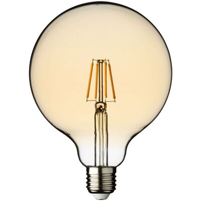 MILO SRL Bombilla E27 Vintage Globo Ø 125 Blanco Cálido 4w MILO SRL Bombilla E27 Vintage Globo Ø 125 Blanco Cálido 4w