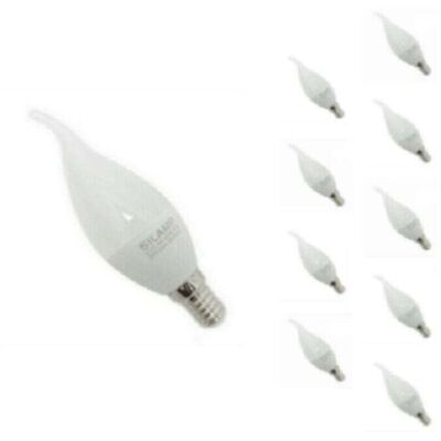OEM Bombilla Led E14 Con Efecto Llama, 8 W, 220 V – Paquete De 10 Unidades, Luz Blanca Fría 6000–8000 K, Diámetro 38 Mm – Silamp OEM Bombilla Led E14 Con Efecto Llama, 8 W, 220 V – Paquete De 10 Unidades, Luz Blanca Fría 6000–8000 K, Diámetro 38 Mm – Silamp