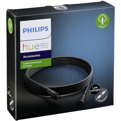Efectoled - Philips Hue Cable De Extensión De 5 Metros Para El Exterior 1742430pn Efectoled - Philips Hue Cable De Extensión De 5 Metros Para El Exterior 1742430pn