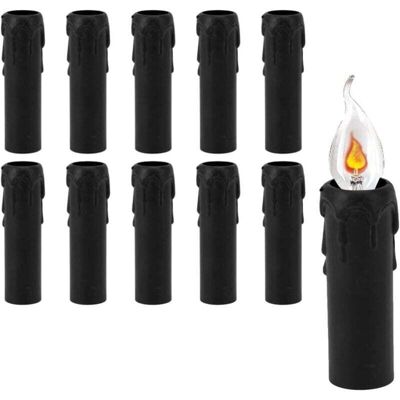 OEM Tapa Para Portalámparas E14, 10 X 10,2 Cm, Diseño De Goteo De Cera Derretida, Juego De 10 Tubos Para Velas Con Efecto De Goteo Para Reemplazar Y Decorar Lámparas De Araña Y Candelabros - Bombilla No I OEM Tapa Para Portalámparas E14, 10 X 10,2 Cm, Diseño De Goteo De Cera Derretida, Juego De 10 Tubos Para Velas Con Efecto De Goteo Para Reemplazar Y Decorar Lámparas De Araña Y Candelabros - Bombilla No I