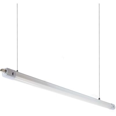 GREENICE Regleta Led Enlazable 40w 4800lm 1200cm Ip65 Cct 3000-6500k (tonalidad Luz Regulable) 75º Superficie/ Suspendida GREENICE Regleta Led Enlazable 40w 4800lm 1200cm Ip65 Cct 3000-6500k (tonalidad Luz Regulable) 75º Superficie/ Suspendida