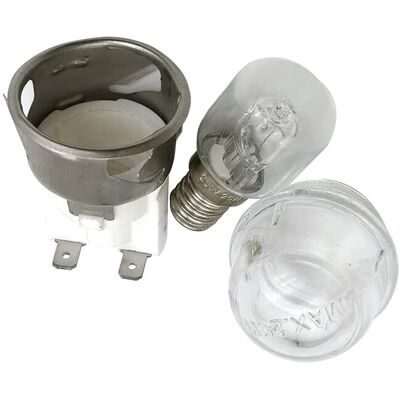 OEM Paquete De 2 Bombillas E14 Para Horno De Alta Temperatura (300 °c), 250 V, 25 W. OEM Paquete De 2 Bombillas E14 Para Horno De Alta Temperatura (300 °c), 250 V, 25 W.