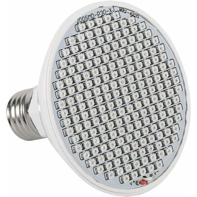 OEM Lámpara De Cultivo Para Plantas Con Iluminación Hortícola, Casquillo E27, 24 W, 85 V-265 V, 200 Led, Para Hidroponía Y Cultivo Acuático, Con Ángulo De Haz De 120 Grados - Crezuo OEM Lámpara De Cultivo Para Plantas Con Iluminación Hortícola, Casquillo E27, 24 W, 85 V-265 V, 200 Led, Para Hidroponía Y Cultivo Acuático, Con Ángulo De Haz De 120 Grados - Crezuo