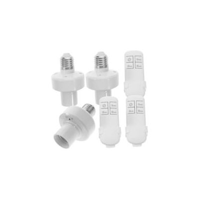 OEM Juego De 3 Portalámparas E26/e27 Con Mando A Distancia Inalámbrico, Temporizador De Iluminación Interior, Portalámparas Compatible Con Bombillas Estándar, Mando A Distancia Para Uso Doméstico. OEM Juego De 3 Portalámparas E26/e27 Con Mando A Distancia Inalámbrico, Temporizador De Iluminación Interior, Portalámparas Compatible Con Bombillas Estándar, Mando A Distancia Para Uso Doméstico.